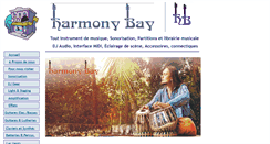 Desktop Screenshot of harmony-bay.be